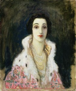 Retrato de la Condesa de Rocksavage (Sybil Sassoon) 1922